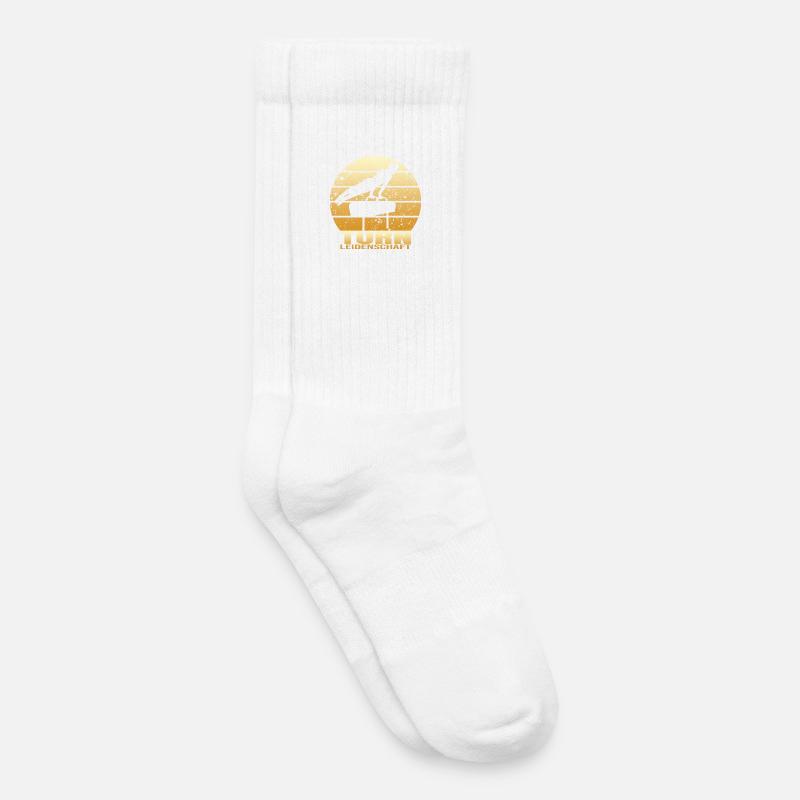 Turn Leidenschaft - Kinder Tennissocken - Weiß