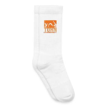 Turn Leidenschaft - Kinder Tennissocken - Weiß - Rechts
