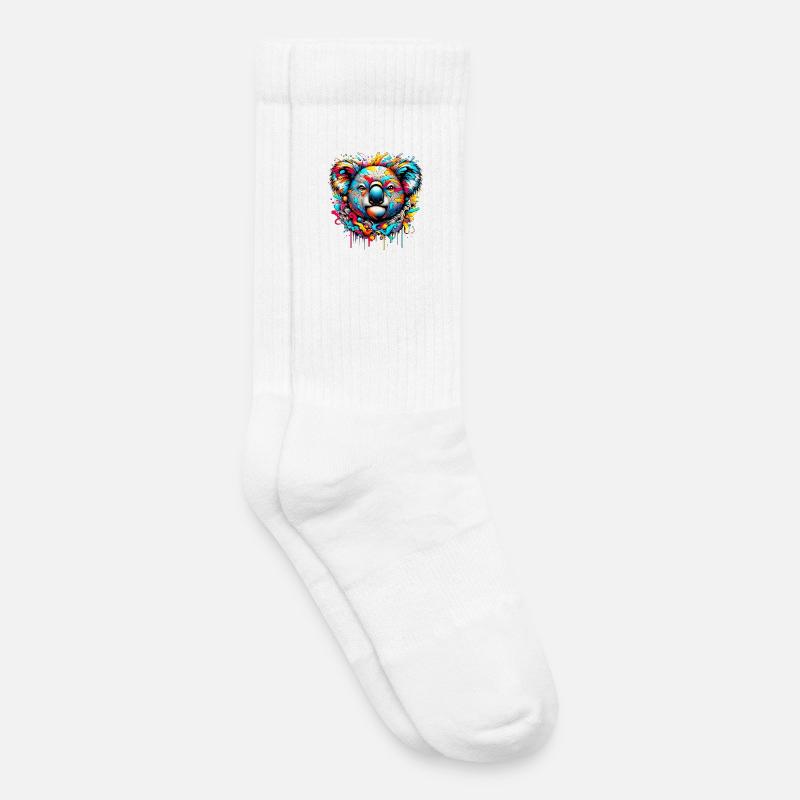 Koala - Kinder Tennissocken - Weiß