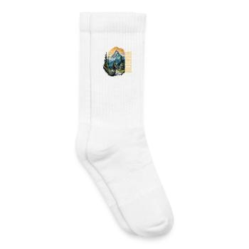 Wandern - Kinder Tennissocken - Weiß - Rechts