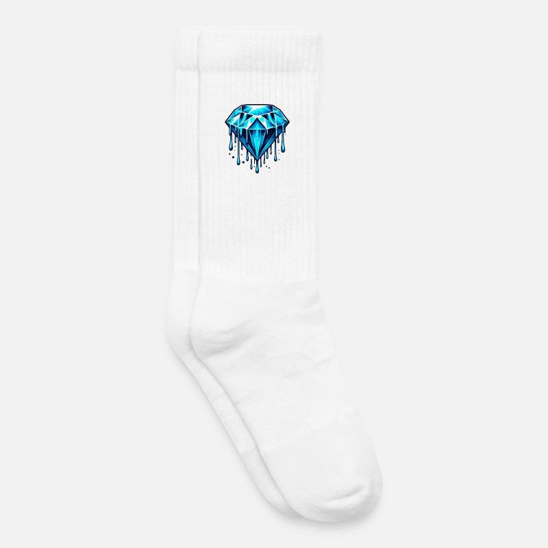 Diamant - Kinder Tennissocken - Weiß