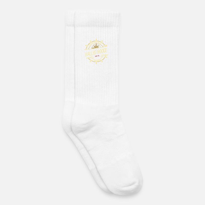 Hallig Hooge - Kinder Tennissocken - Weiß