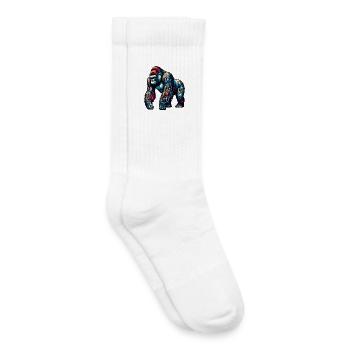 Gorilla - Kinder Tennissocken - Weiß - Rechts