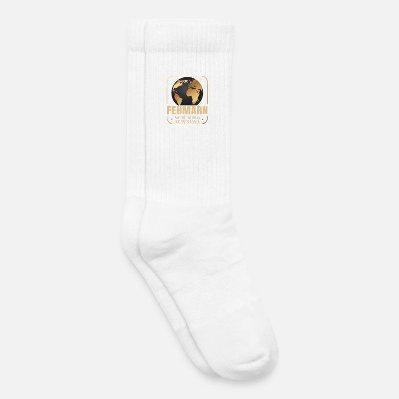 Fehmarn - Kinder Tennissocken - Weiß