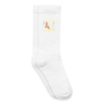 Psalm 20:5 May the Lord... - Kids Tennis Socks - white - Right
