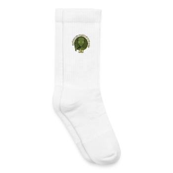 Adeptes de la pré-astronautique - Chaussettes de tennis bio enfant - blanc - Droite