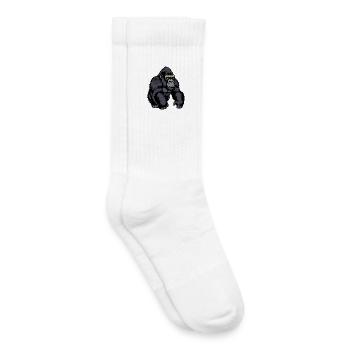 Gorilla - Kinder Tennissocken - Weiß - Rechts