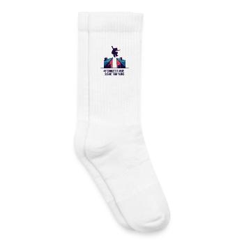 My Scenic Commute - Kinder Tennissocken - Weiß - Rechts