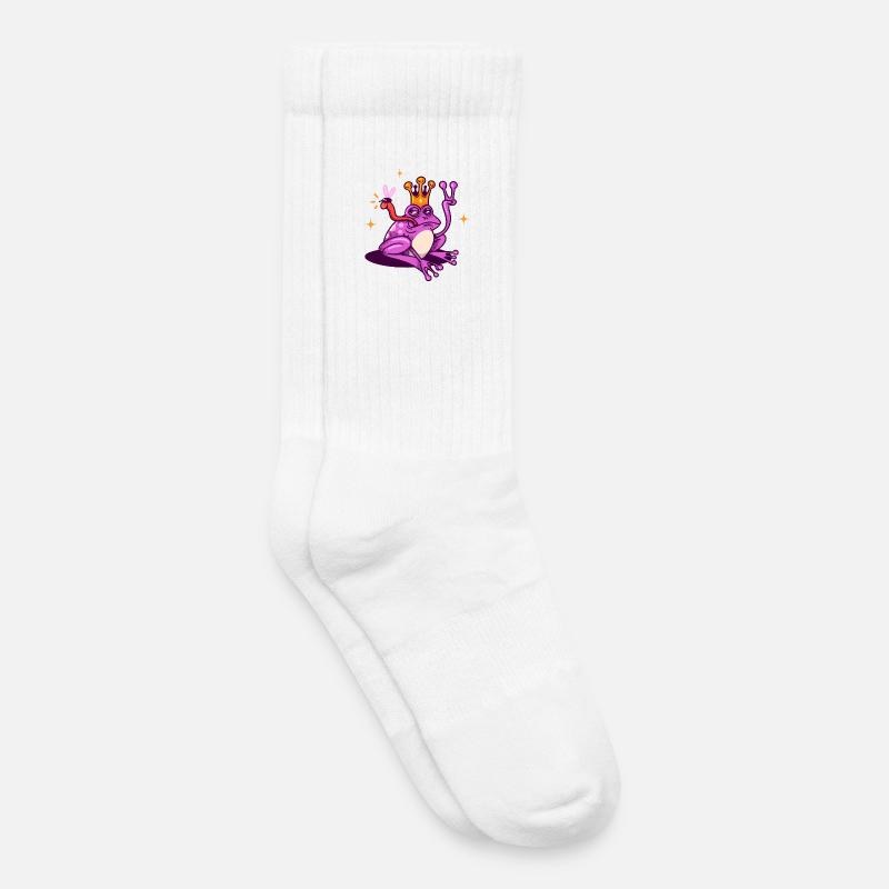 Prince Toad - Kids Tennis Socks - white
