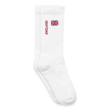 Manchester - Chaussettes de tennis bio enfant - blanc - Droite