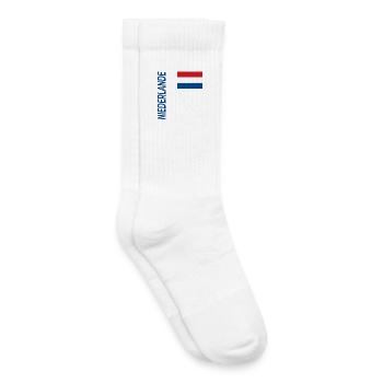 Bloemendaal - Kinder Tennissocken - Weiß - Rechts