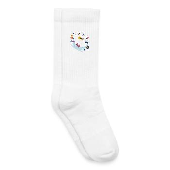 Zell Christmas: Benefit! 2025 - Kids Tennis Socks - white - Right