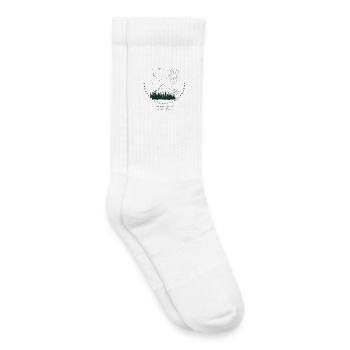 Retour au début - Chaussettes de tennis bio enfant - blanc - Droite