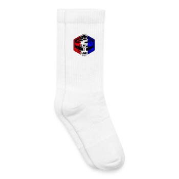 Baum-Frankreich - Kinder Tennissocken - Weiß - Rechts