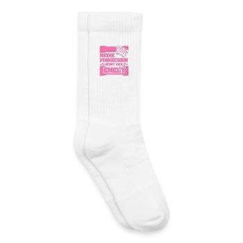 Spruch Emely - Kinder Tennissocken - Weiß - Rechts