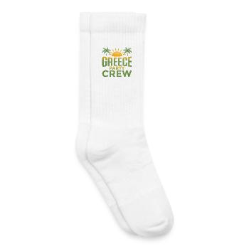 Greece Party Crew - Kids Tennis Socks - white - Right