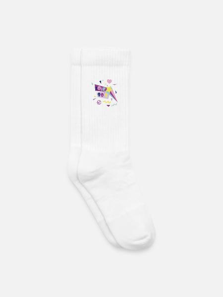 love_90s - Kinder Tennissocken - Weiß