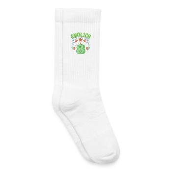 Endlich 8 - Kinder Tennissocken - Weiß - Rechts