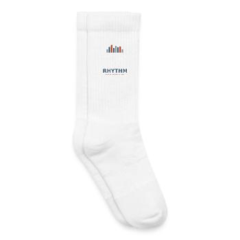 rhythm_design - Kinder Tennissocken - Weiß - Rechts