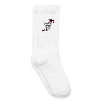 Abitur - Kids Tennis Socks - white - Right
