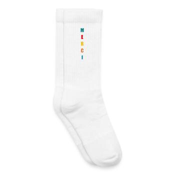 GELIEBTE. VIELEN DANK. DANKE HERRIN. GELIEBTE - Kinder Tennissocken - Weiß - Rechts