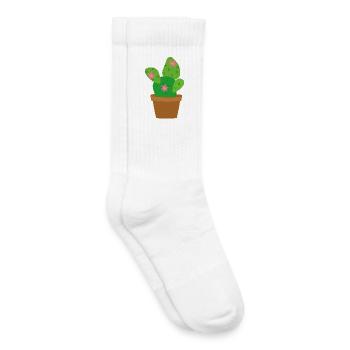 cactus - Kids Tennis Socks - white - Right