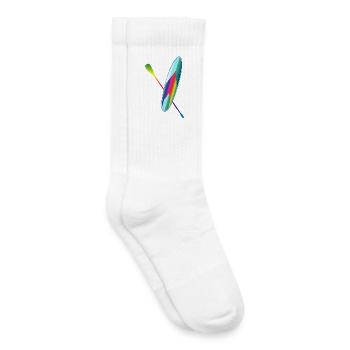 Stand up paddling colorful paddle board - Kids Tennis Socks - white - Right