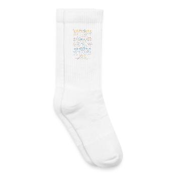 Monde de la Loi sur l’Avortement 2025 - Chaussettes de tennis bio enfant - blanc - Droite
