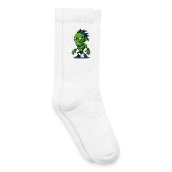 Zombie - Kids Tennis Socks - white - Right