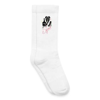 Enterrement de vie de garçon Femme - Design - Chaussettes de tennis bio enfant - blanc - Droite