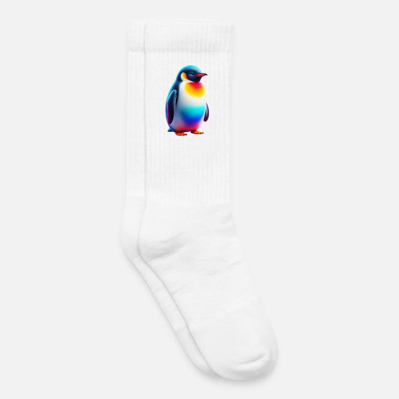 Pinguin - Kinder Tennissocken - Weiß