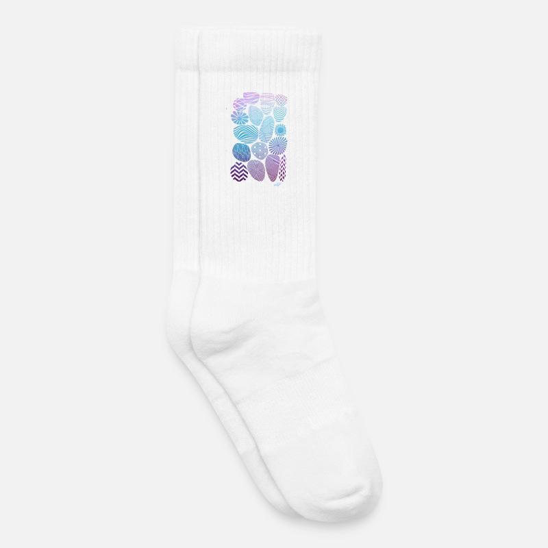 Steine - Kinder Tennissocken - Weiß