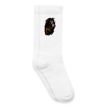 Horse - Kids Tennis Socks - white - Right