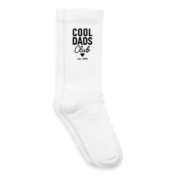 Cool Dads Club 2026 – Für werdende / neue Papas - Kinder Tennissocken - Weiß - Rechts