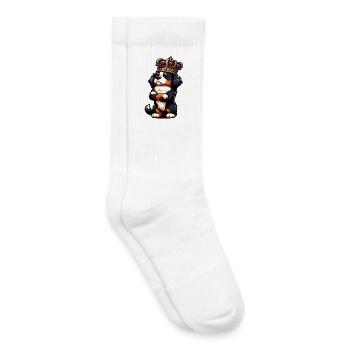 Berner Sennenhund Sennenhunde Sennen Besitzer - Kinder Tennissocken - Weiß - Rechts