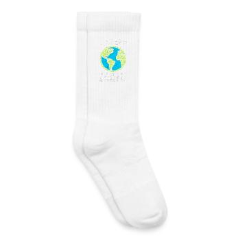Save Our Earth - Kinder Tennissocken - Weiß - Rechts