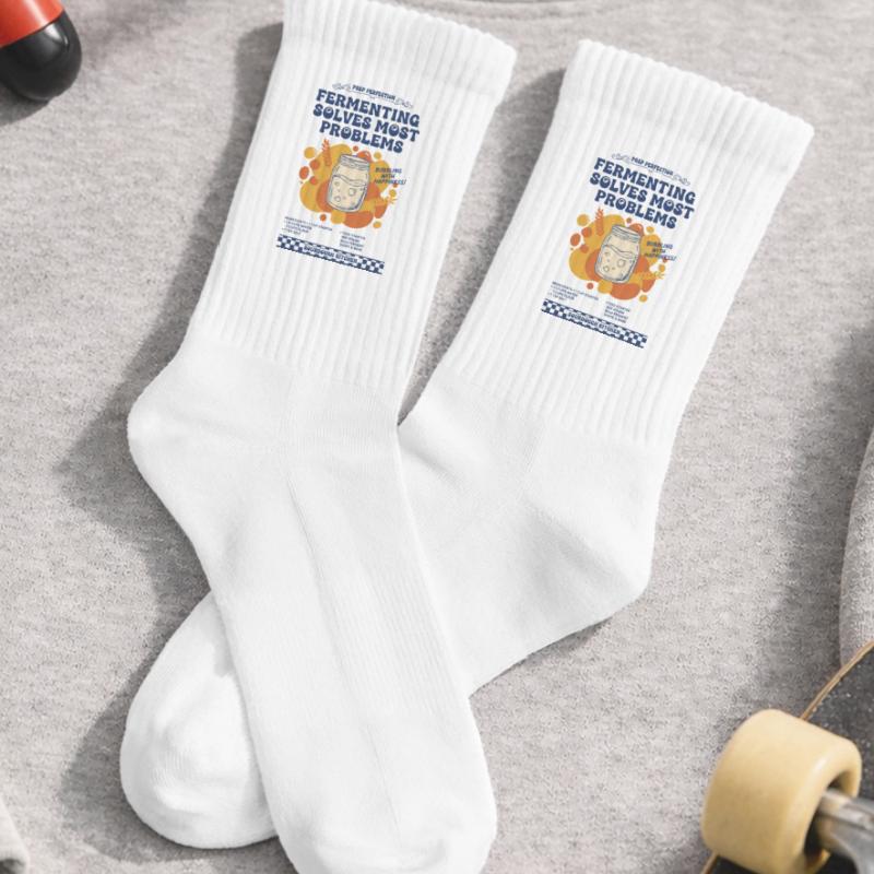 sourdough Fermenting Solves Most Problems bread Kids Tennis Socks