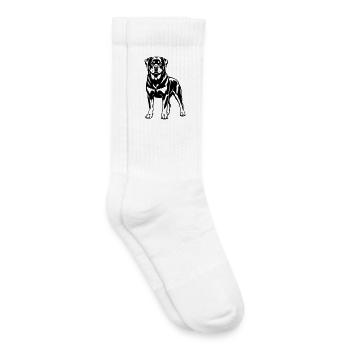 Rottweiler - Kids Tennis Socks - white - Right