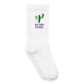 Kaktus - Rasur - Kinder Tennissocken - Weiß - Rechts