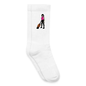 Freddy veut se libérer, Queen, freddie # - Chaussettes de tennis bio enfant - blanc - Droite