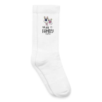 Family - Kids Tennis Socks - white - Right