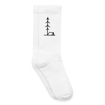 Camping - Tent - Kids Tennis Socks - white - Right