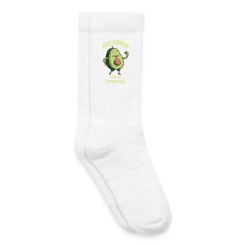 Avo Cardio Avocado does sports - Kids Tennis Socks - white - Right