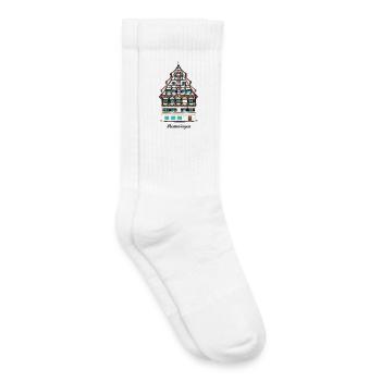 Memmingen, Schwaben, Bayern, Deutschland - Kinder Tennissocken - Weiß - Rechts
