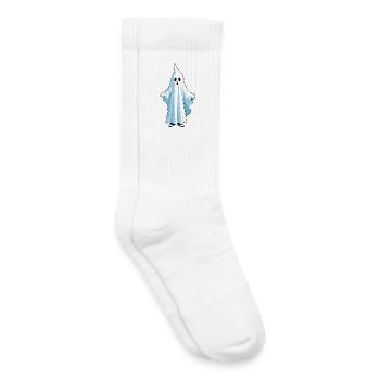 Halloween Ghost - Kids Tennis Socks - white - Right