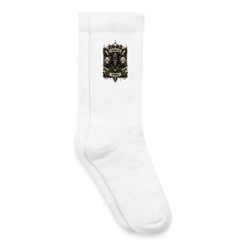 Mühlviertel cooles Rohrbach Design - Kinder Tennissocken - Weiß - Rechts