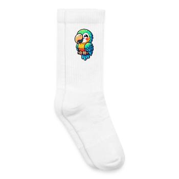 Parrot - Kids Tennis Socks - white - Right