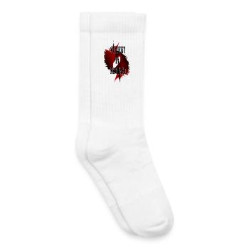 Sujet en phase de test - Chaussettes de tennis bio enfant - blanc - Droite