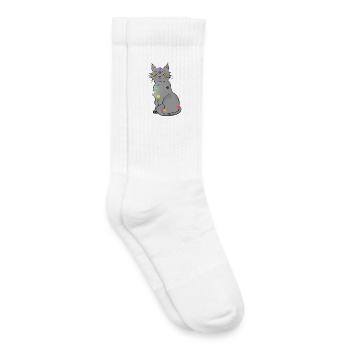 Chat-kra - Kids Tennis Socks - white - Right