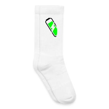 energiegeladen - Kinder Tennissocken - Weiß - Rechts